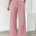 Alina™ | Elegant Striped Trousers with Pockets