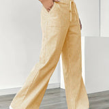 Alina™ | Elegant Striped Trousers with Pockets