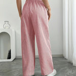 Alina™ | Elegant Striped Trousers with Pockets