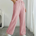 Alina™ | Elegant Striped Trousers with Pockets