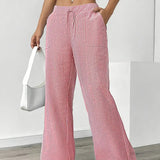Alina™ | Elegant Striped Trousers with Pockets