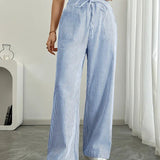 Alina™ | Elegant Striped Trousers with Pockets