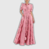 Anabella | Short Puff Sleeves Dress