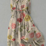 Andrea | Shirt Dress with Tie Waist for Women