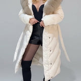 AURELIA™ | Long Coat with Fur