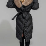 AURELIA™ | Long Coat with Fur