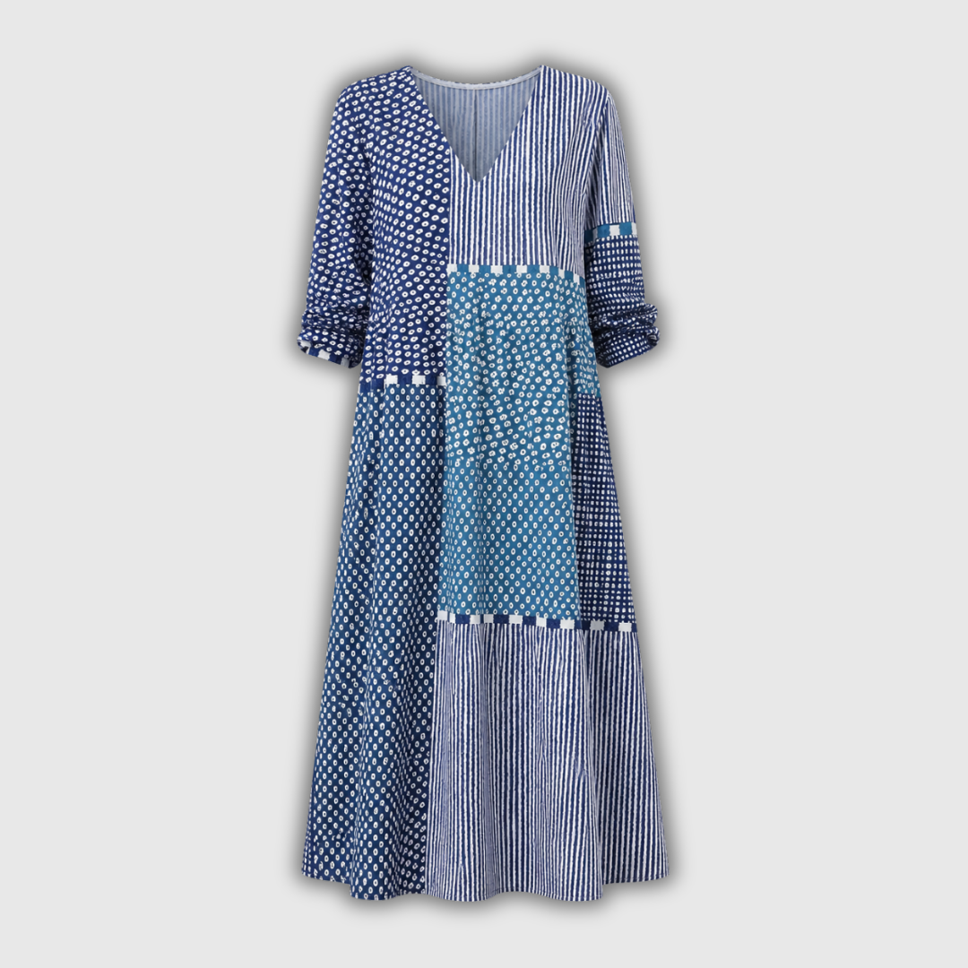 Ava™ | Retro Linen Dress