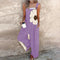 Comfortable printed overalls