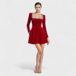 Elea | Satin Mini Dress