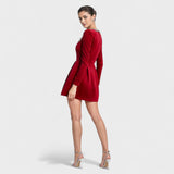 Elea | Satin Mini Dress