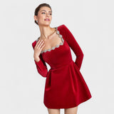 Elea | Satin Mini Dress