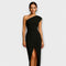 Elegant Asymmetrical Evening Dress