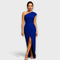 Elegant Asymmetrical Evening Dress
