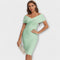 Elegant Dress with V-Neck
