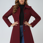 Elegant Fit & Flare Jacket