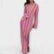 Elina – Maxi Dress with V-Neck and Holiday Flair