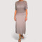 Elina | Summer Dress with Knitted Top