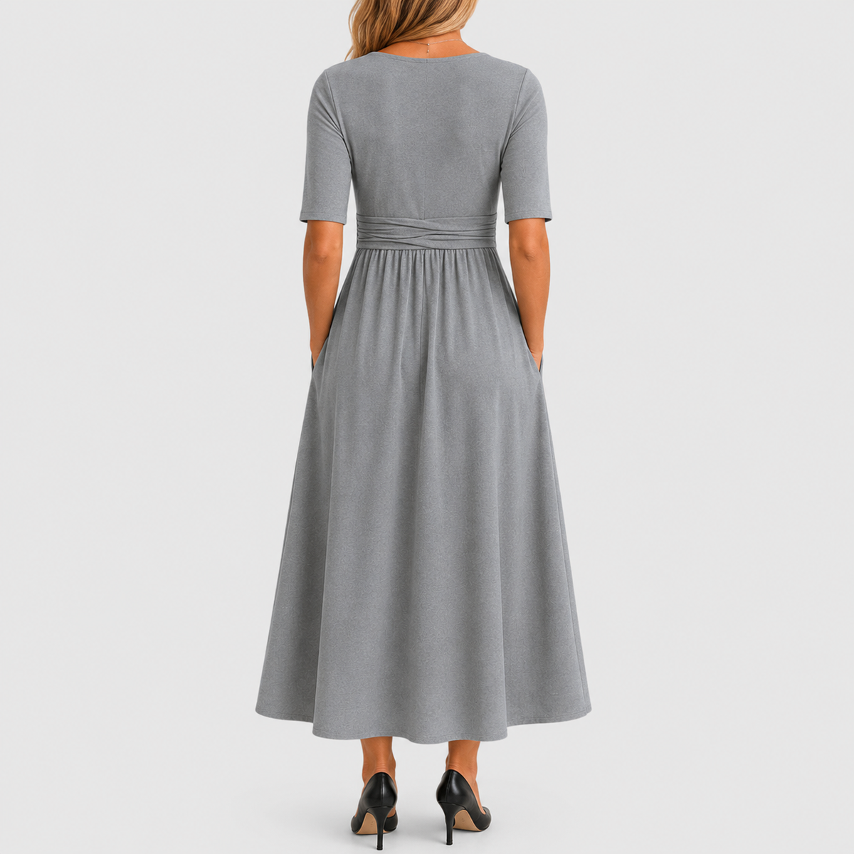 Elira | Crossover Elegance Dress