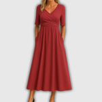 Elira | Crossover Elegance Dress