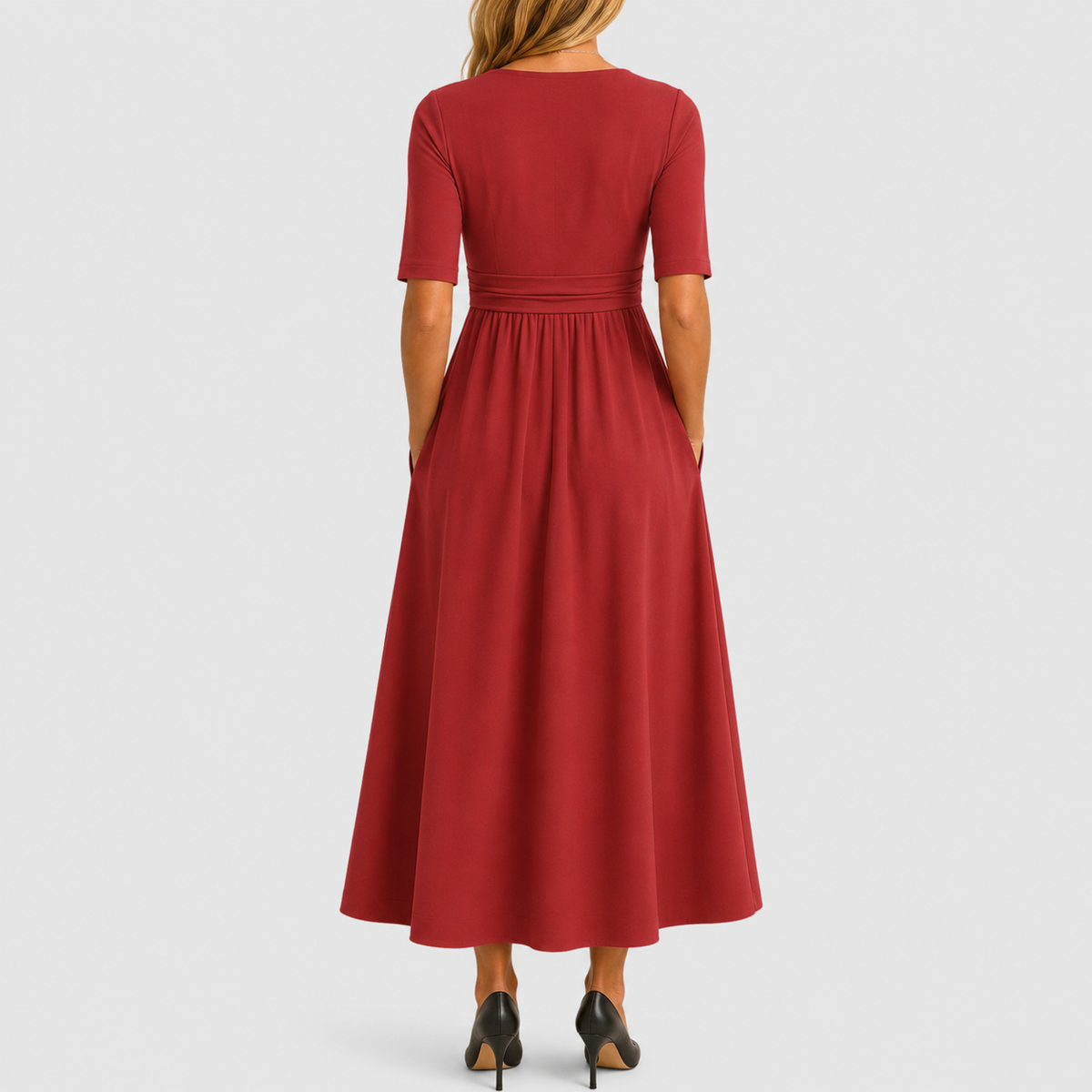 Elira | Crossover Elegance Dress