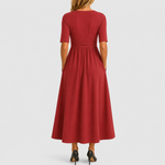 Elira | Crossover Elegance Dress