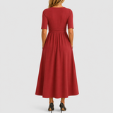 Elira | Crossover Elegance Dress
