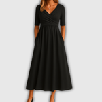 Elira | Crossover Elegance Dress