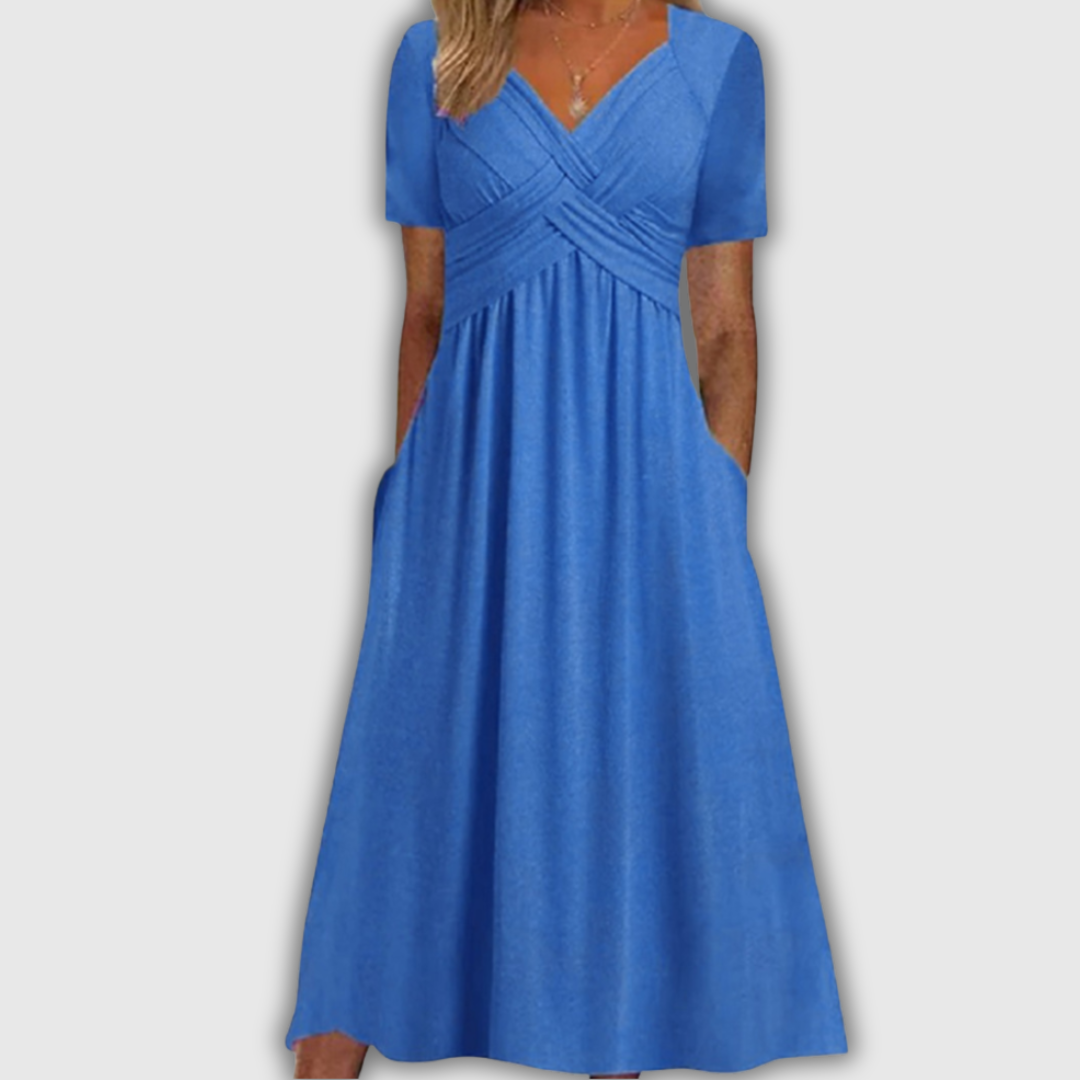 Elira | Crossover Elegance Dress