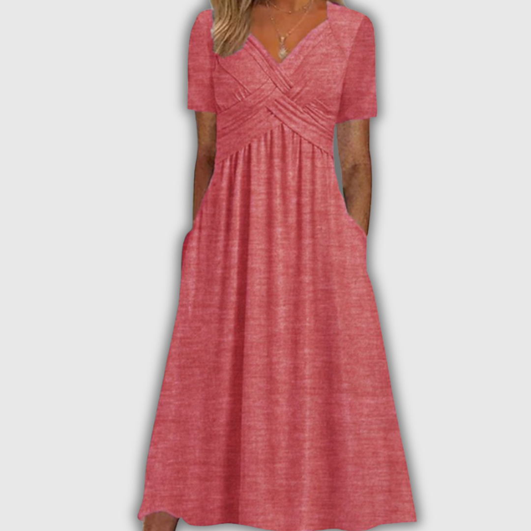 Elira | Crossover Elegance Dress