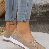 Ellie - Flat Buckle Loafers