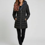 ELVIRA | ELEGANT OVERSIZED HOODED COAT