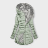 ELVIRA | ELEGANT OVERSIZED HOODED COAT