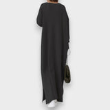 Estelle | Elegant Casual Dress with V-Neck