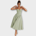 Gesine - Sleeveless Corset Midi Dress