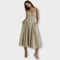 Gesine - Sleeveless Corset Midi Dress