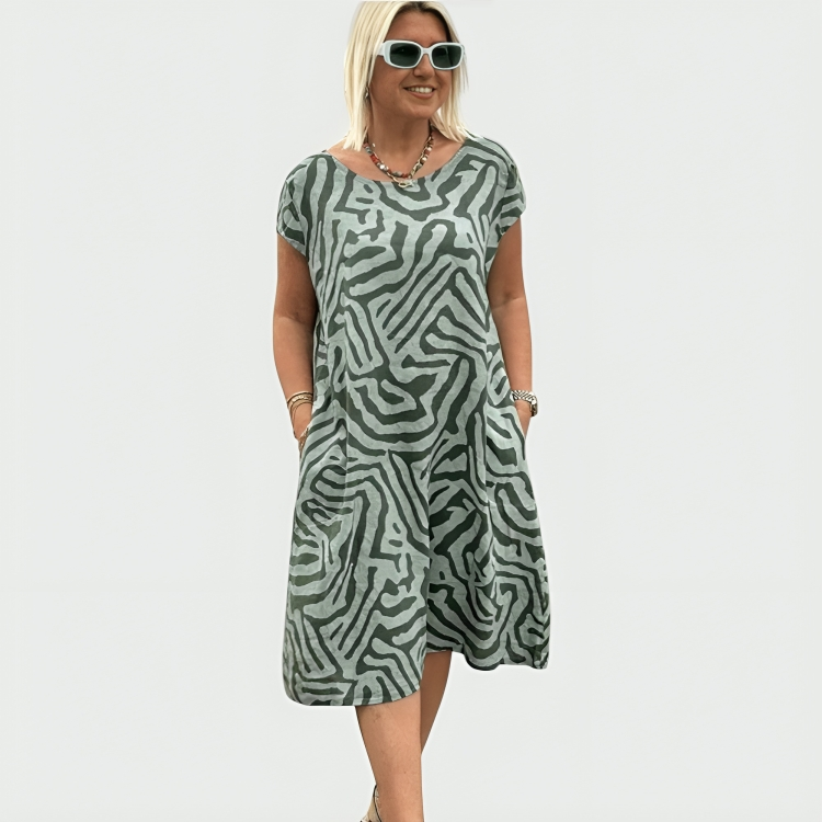 Giselle | Printed Summer Dress
