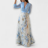 Harper - Sparkling Floral Maxi Dress