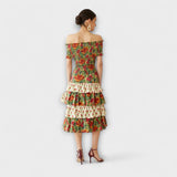 Harriet - Vibrant May Midi Dress