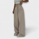 Jill – Lace-Up Casual Trousers