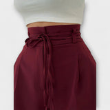 Jill – Lace-Up Casual Trousers