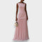 Klara | Sleeveless Pleated Maxi Dress