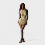 Kylie - Mini Dress in Soft Fabric
