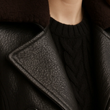 LENA™ | Leather Coat