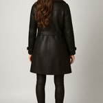 LENA™ | Leather Coat