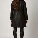 LENA™ | Leather Coat