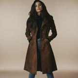 LONG SUEDE COAT | TOP BESTSELLER