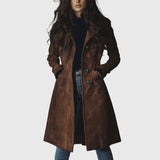 LONG SUEDE COAT | TOP BESTSELLER