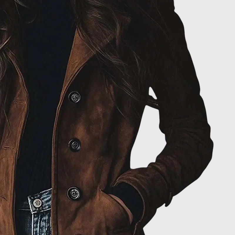 LONG SUEDE COAT | TOP BESTSELLER