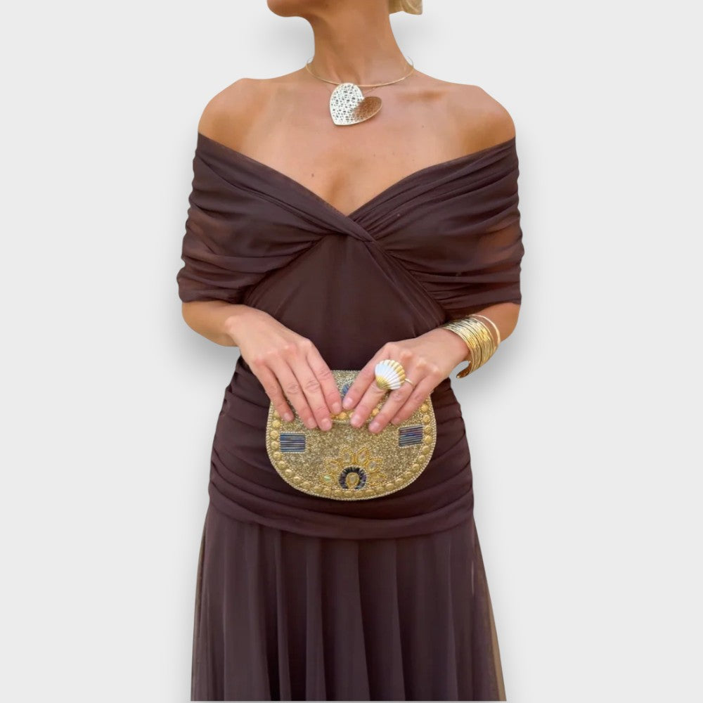 Malia | Elegant Dress with V-Neck