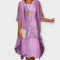 Marilla - Elegant Two-Piece Chiffon Dress